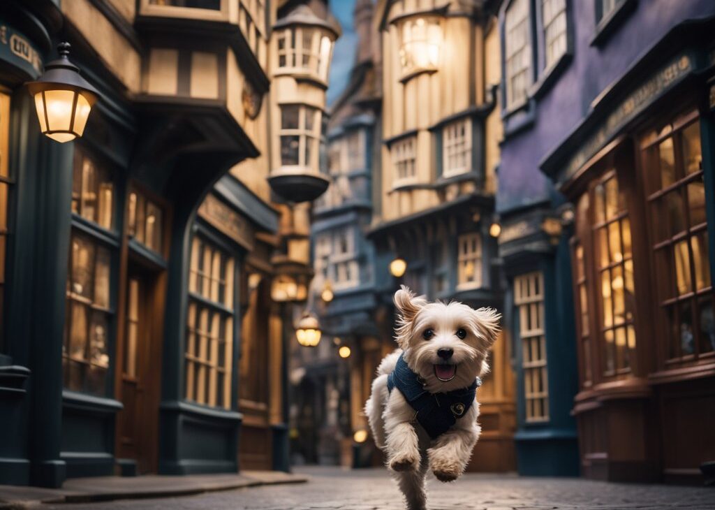 dog at diagon alley