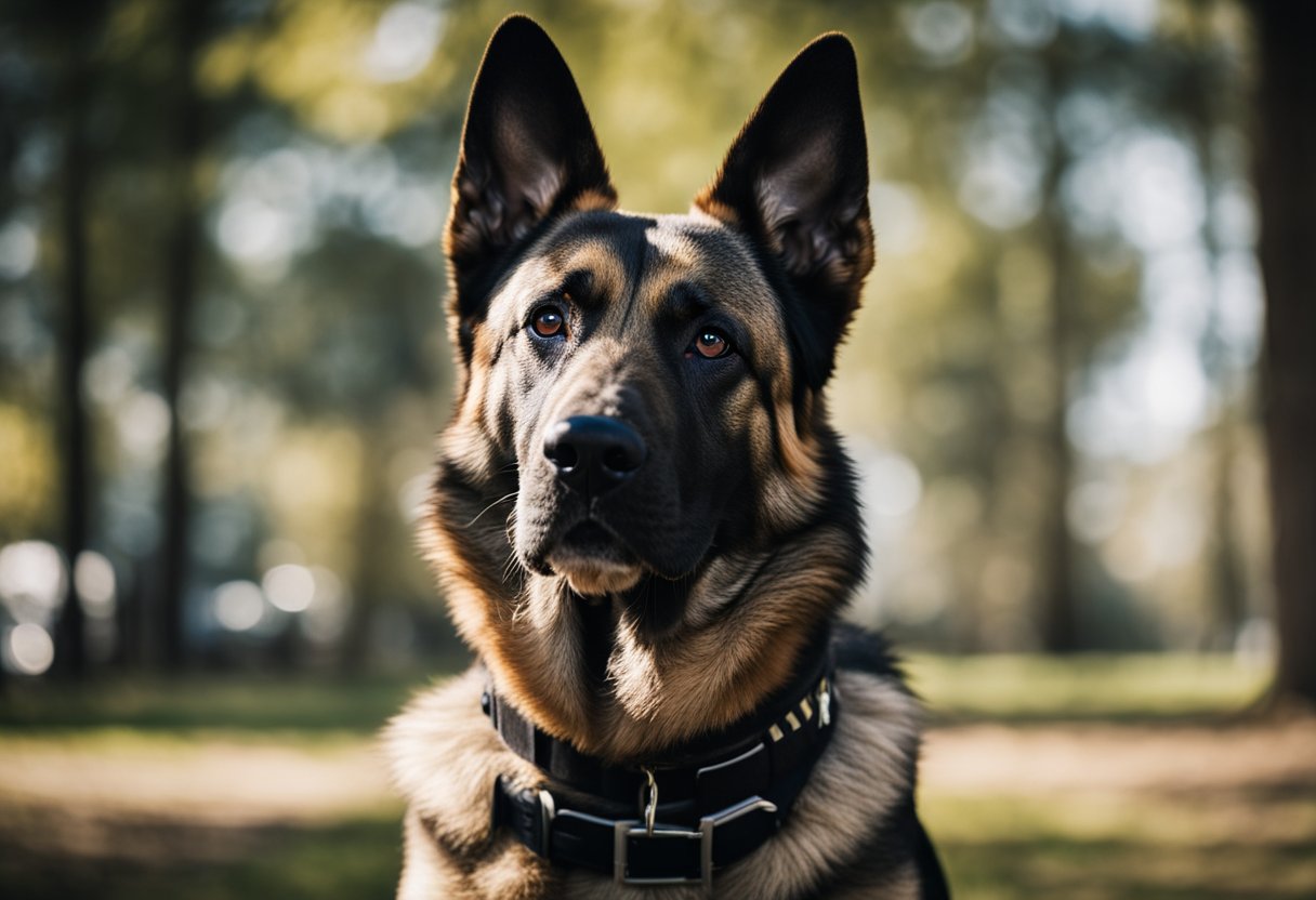 german shepherd police dog