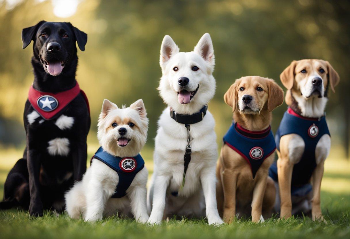 group of marvel dogs