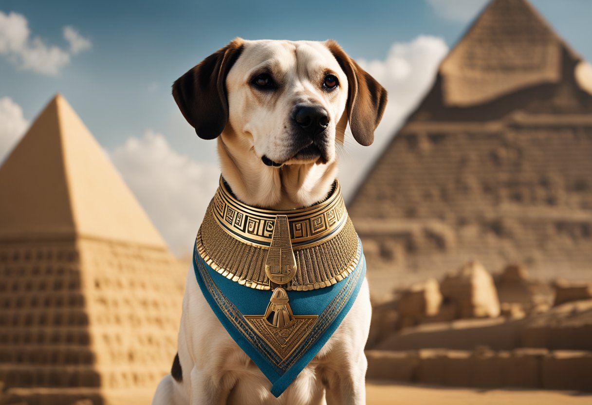 dog in egypt