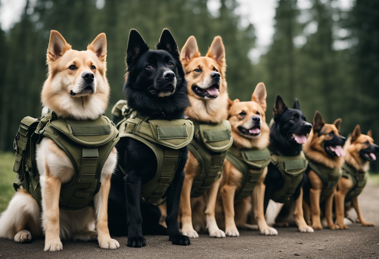 army dog names